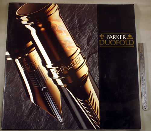 PARKER DUOFOLD BROCHURE, 1991